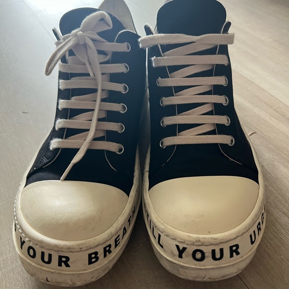 RICK OWENS DRKSHDW EDFU low sneakers - Picture 2 of 6